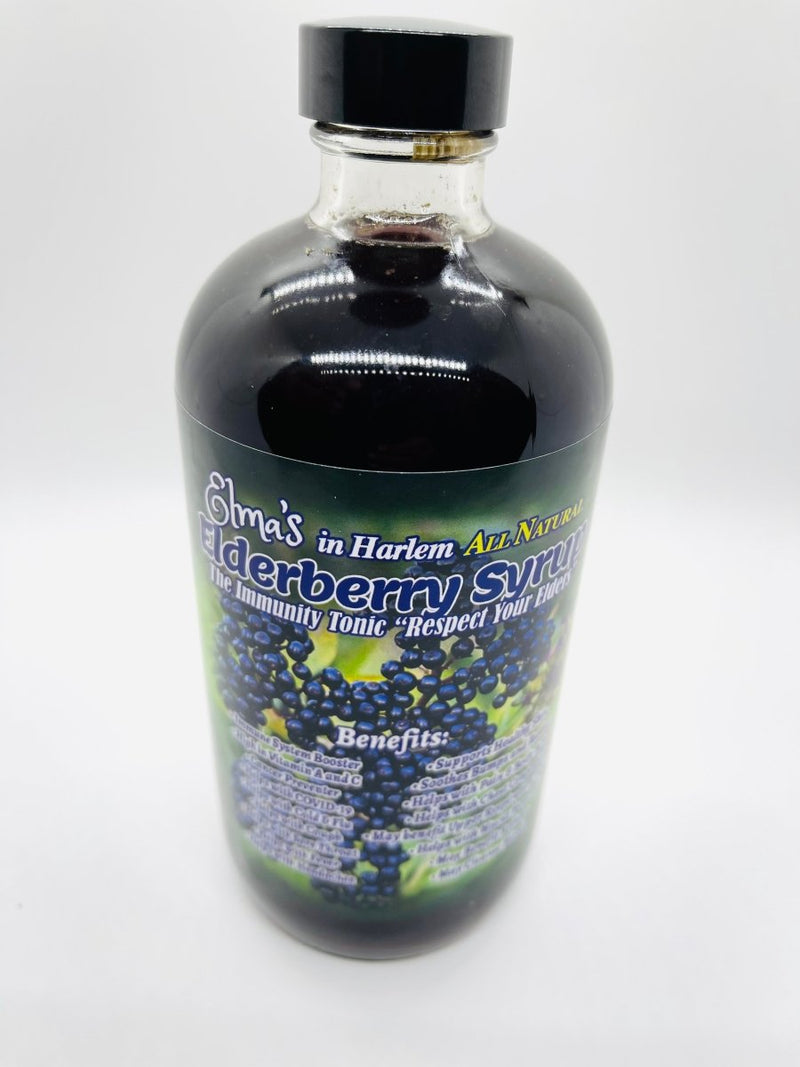 Elma’s Homemade Elderberry Syrup (Immune System Booster) - Elma's In Harlem