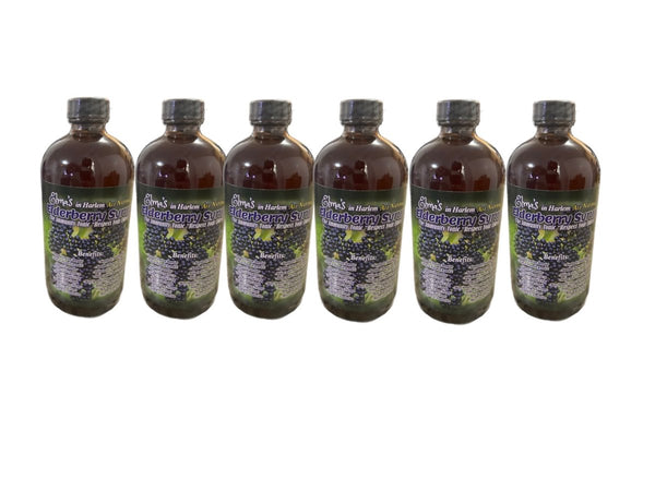 Elma’s Homemade Elderberry Syrup (Immune System Booster) 6 Pack - Elma's In Harlem