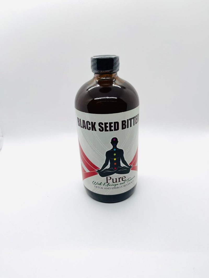Extra Strength Detox & Energy Bitters (Moringa, Soursop, Black Seed) - Elma's In Harlem