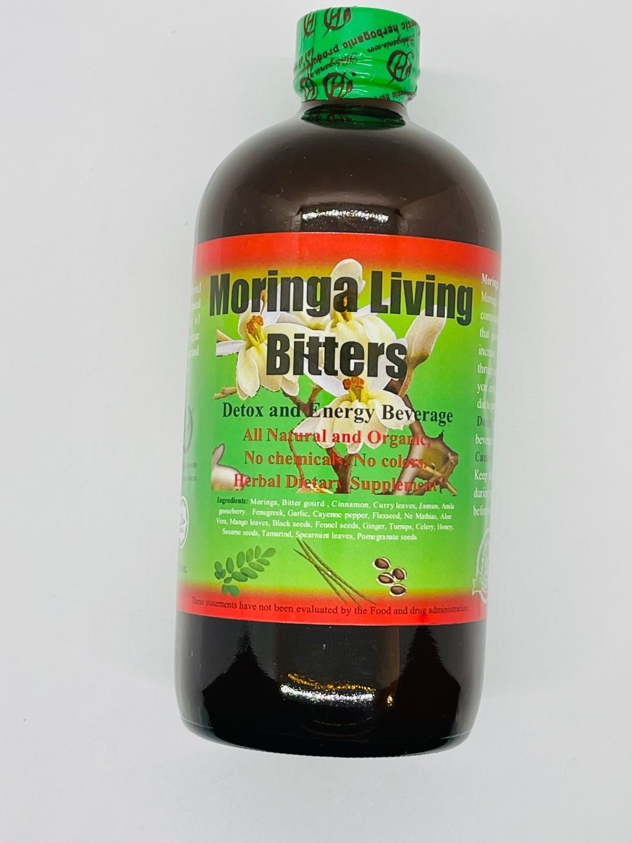 Extra Strength Detox & Energy Bitters (Moringa, Soursop, Black Seed