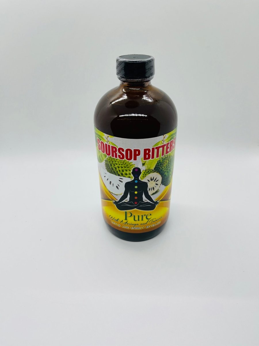 Extra Strength Detox & Energy Bitters (Moringa, Soursop, Black Seed) Elma's In Harlem